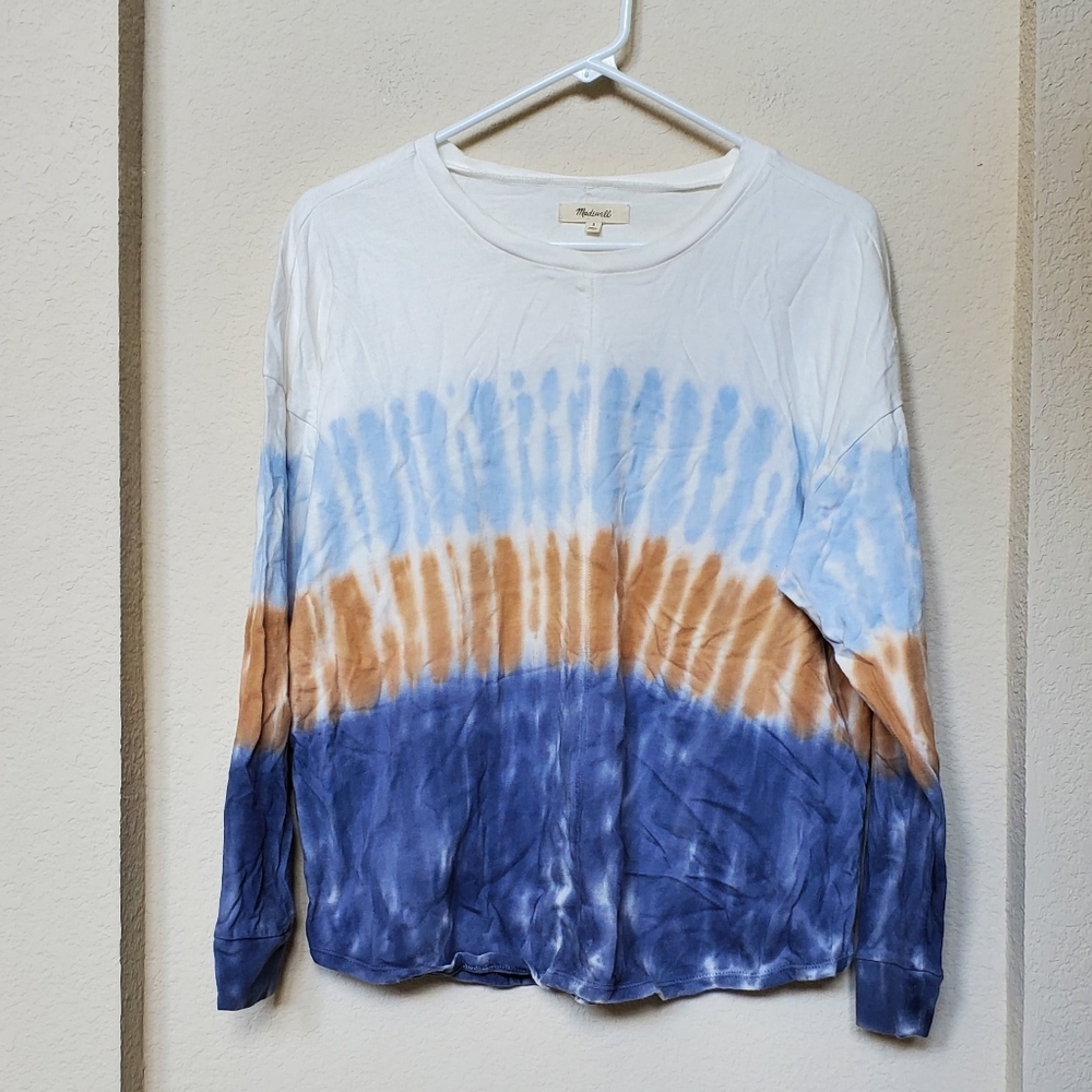 Madewell Tie Dye Tee.  Size Medium
